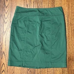Talbots Green Pencil Skirt 12P